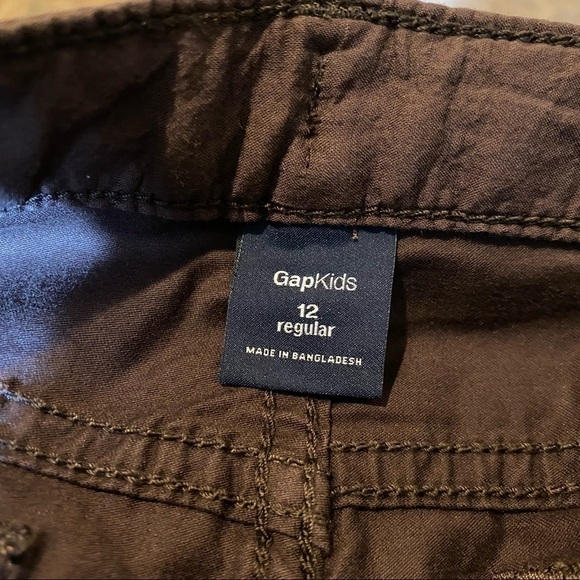 GAPKIDS Girls Brown Super Skinny Pants Size 12 - Picture 7 of 9